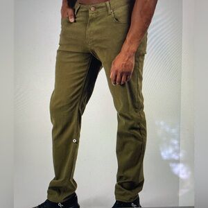 Barbell green athletic fit chinos